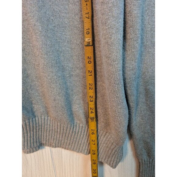 Polo Ralph Lauren 1/4 Button Pullover Sweater Mens Size 2XL Gray Long Sleeve - Picture 8 of 8